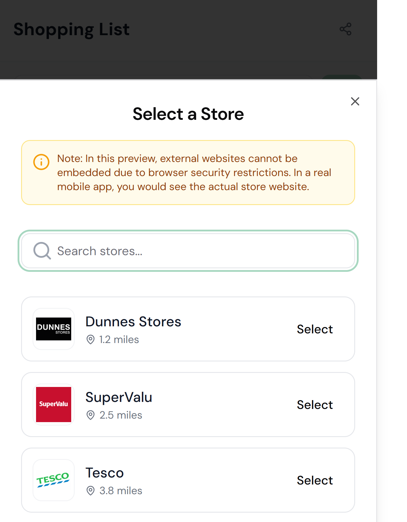Online Ordering Feature